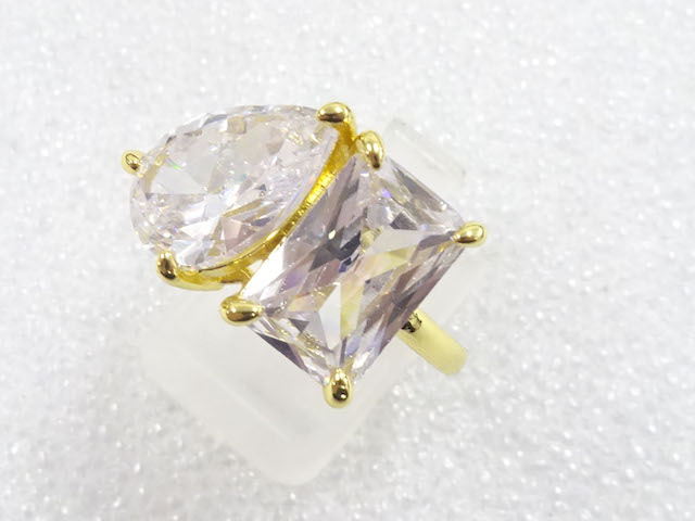 CRYSTAL FASHION RING / JP SIZE 19